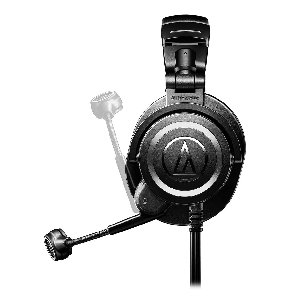 Audio-Technica ATH-M50xSTS-USB StreamSet Closed-Back Headphones with Boom Mic