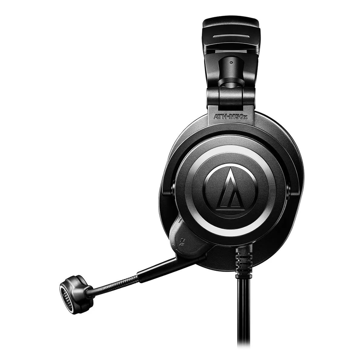 Audio-Technica ATH-M50xSTS-USB StreamSet Closed-Back Headphones with Boom Mic