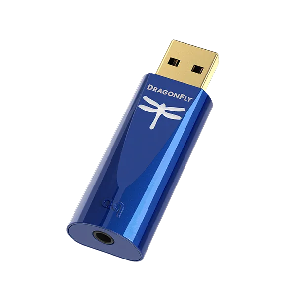 Audioquest Dragonfly Cobalt Plug-in USB DAC, Preamp, and Headphone Amplifier