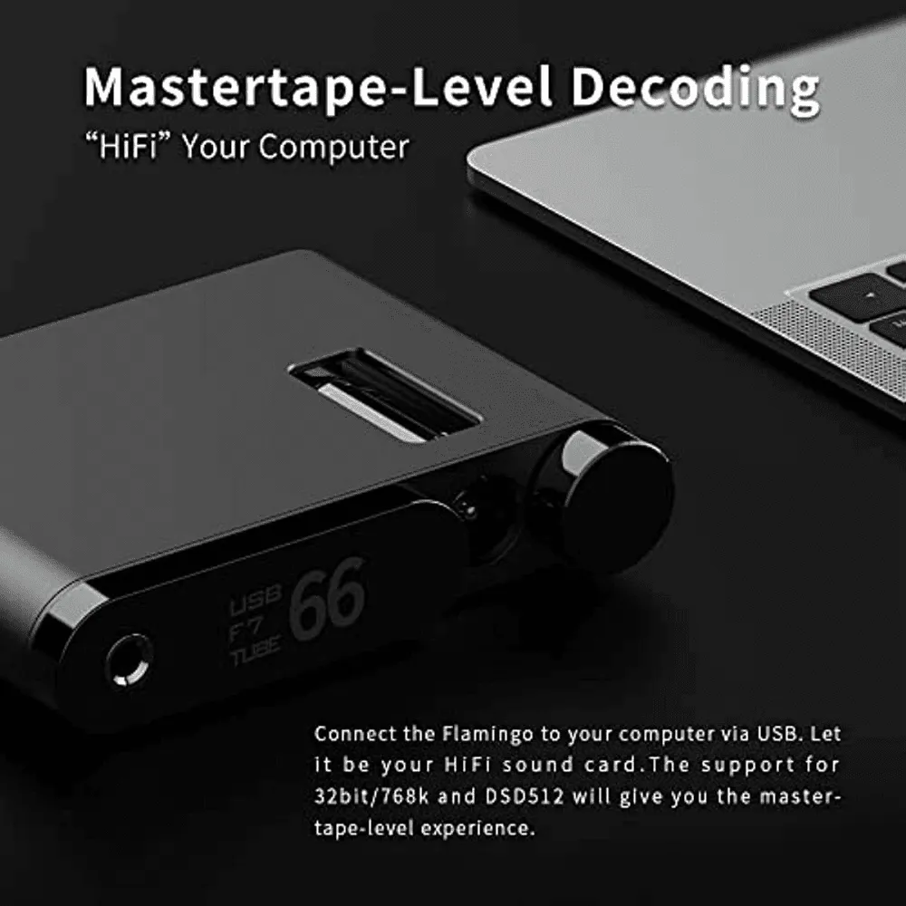 AUNE Flamingo Bluetooth / BD Tube DAC & Headphone Amplifier