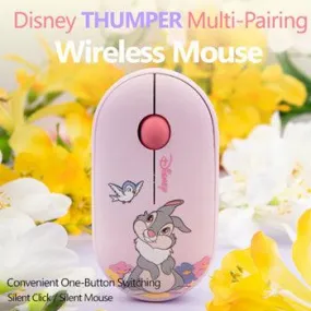 ★Authentic★Disney★Thumper Multi Pairing Wireless Silent Mouse★Noiseless Button/ Sleep Mode