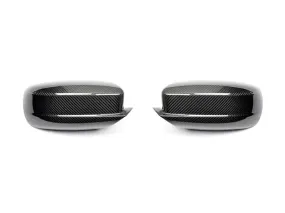 Autotecknic Replacement Mirror Covers Dodge Charge (11-19) Dry Carbon Fiber