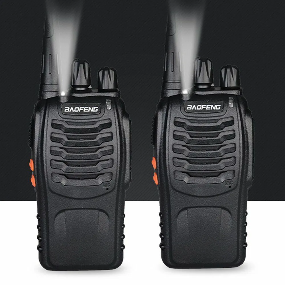 Baofeng BF-888S [4 Pack] | UHF |  5W | 16CH | CTCSS/DCS | Emergency Alarm | Flashlight