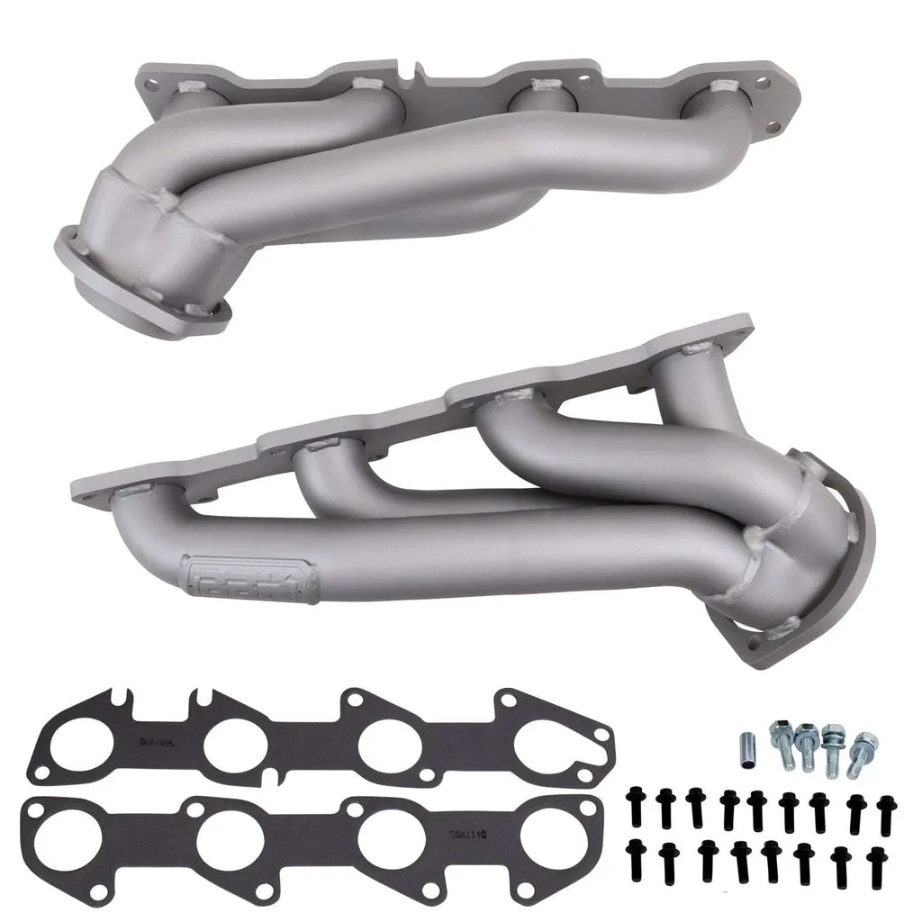 BBK 1-3/4" Shorty Headers Dodge Challenger/Charger 5.7L HEMI (05-08) Titanium Ceramic or Polished Silver Ceramic