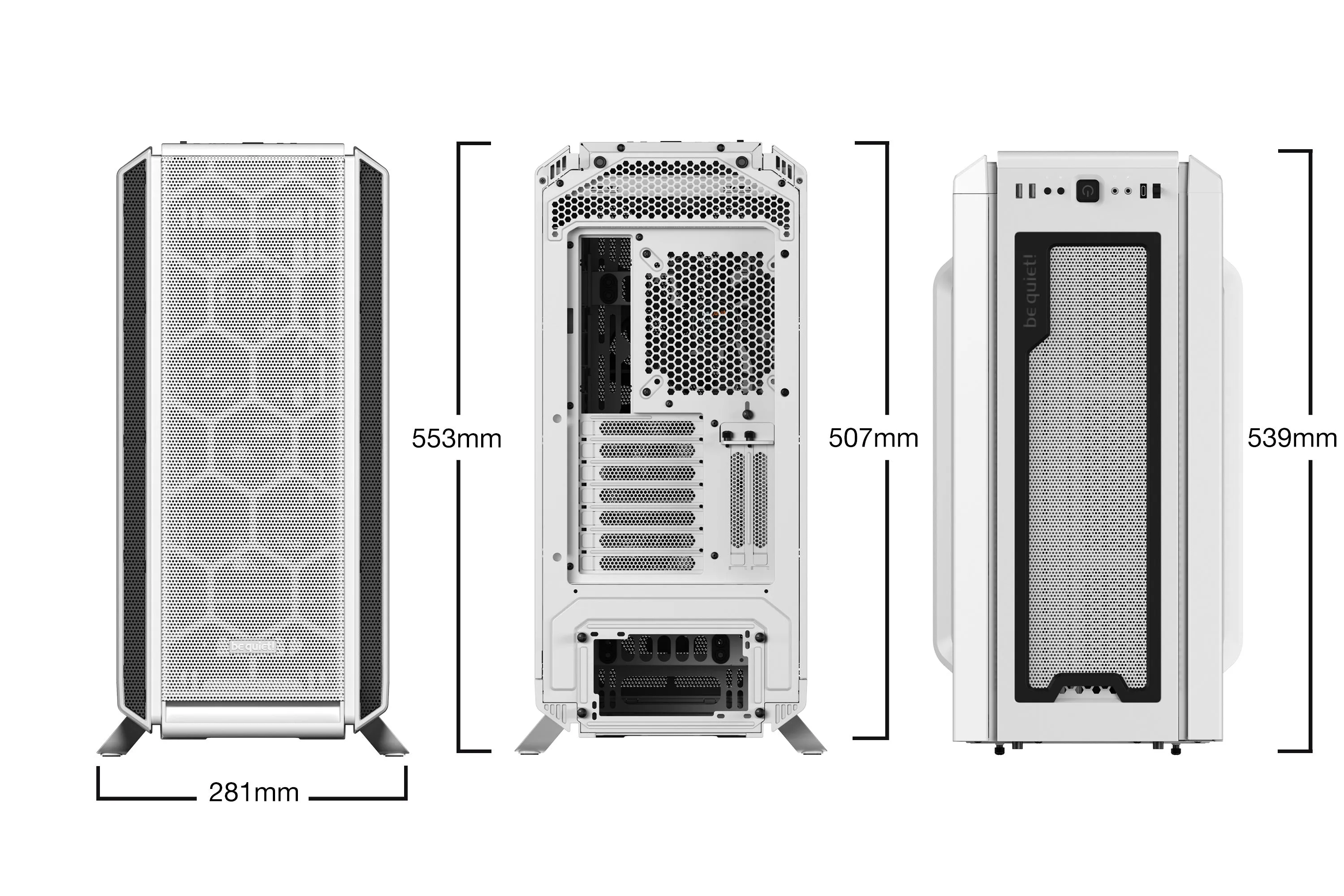 Be Quiet! Silent Base 802 White Midi Tower