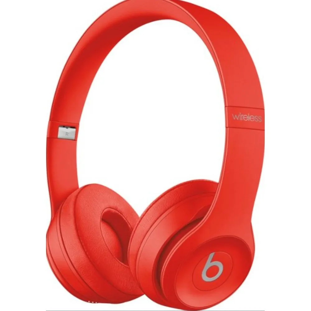 Beats by Dr. Dre Solo3 Wireless Citrus Red On Ear Headphones MX472LL/A