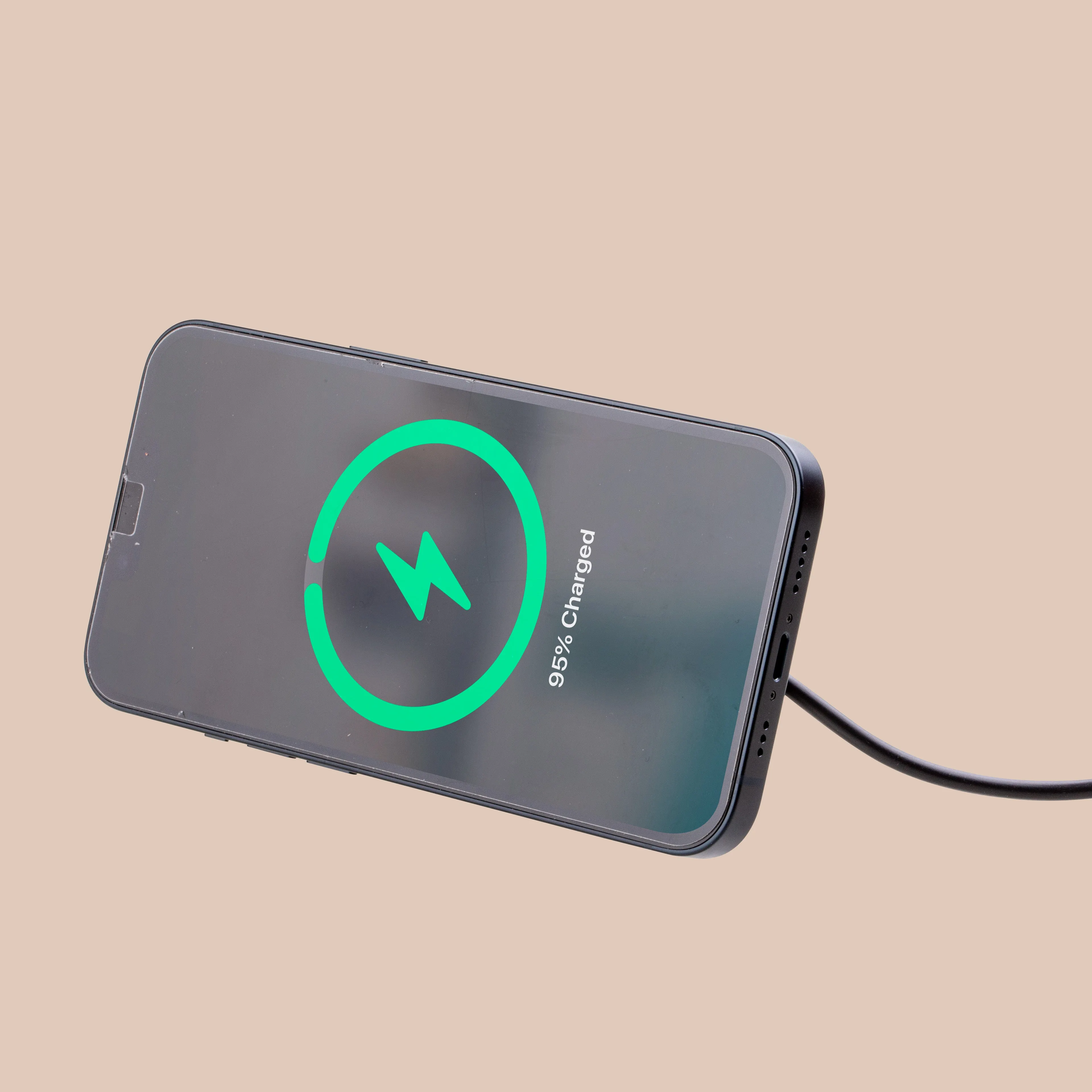 Beige Paths Wireless Charger