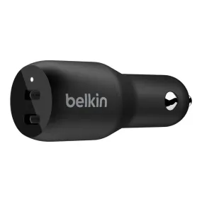 Belkin BOOST↑CHARGE Smartphone Black Cigar lighter Fast charging Auto