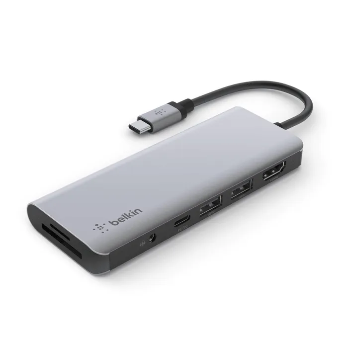 Belkin CONNECT™ USB-C 7-in-1 Multiport Hub Adapter