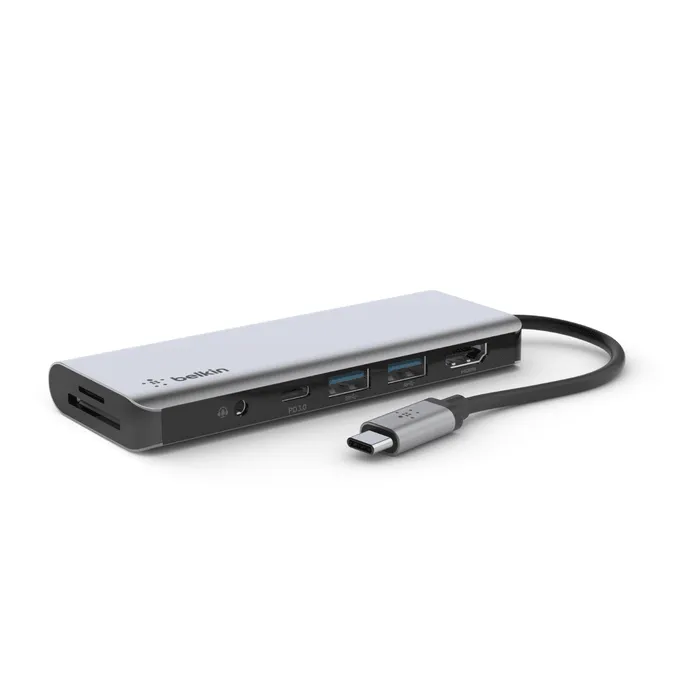 Belkin CONNECT™ USB-C 7-in-1 Multiport Hub Adapter