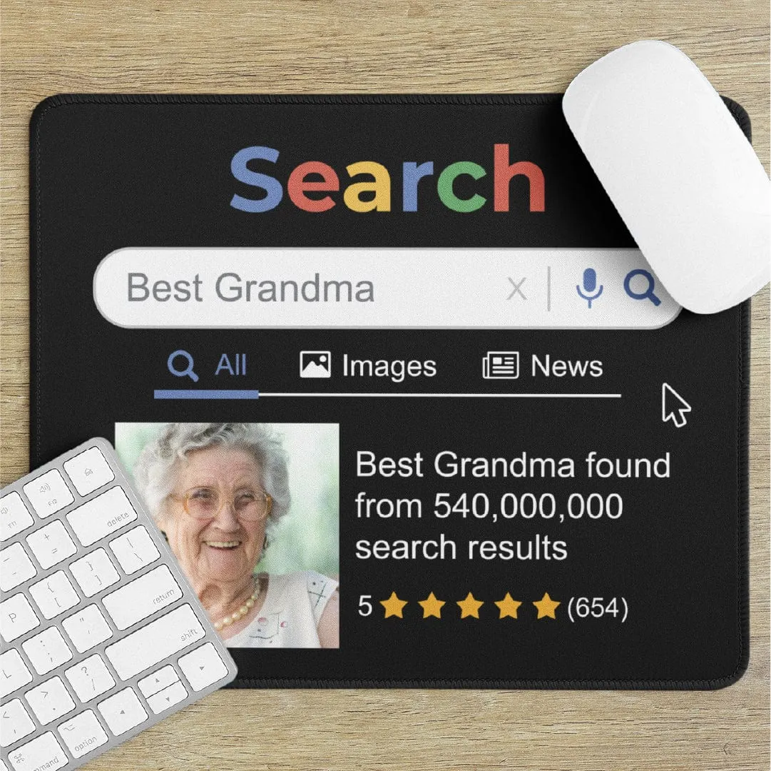 Best Mum/Grandma/Step Mum Search Result 🔍 - Personalised Mouse Pad