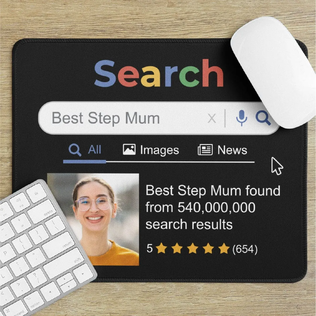 Best Mum/Grandma/Step Mum Search Result 🔍 - Personalised Mouse Pad