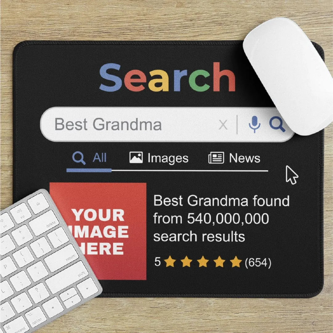 Best Mum/Grandma/Step Mum Search Result 🔍 - Personalised Mouse Pad