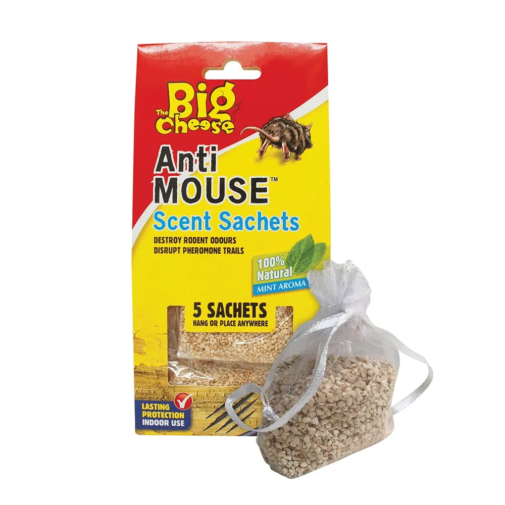 Big Cheese Anti Mouse Scent Sachets 5 pack