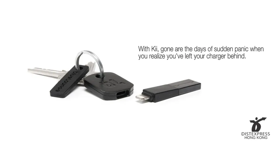 BlueLounge Kii Charging Key Chain