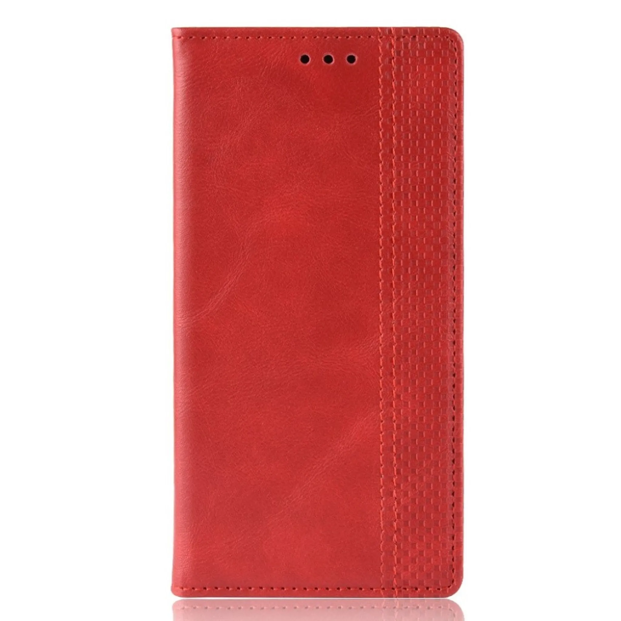 Bofink Vintage Huawei Y5p / Honor 9S leather case - Red