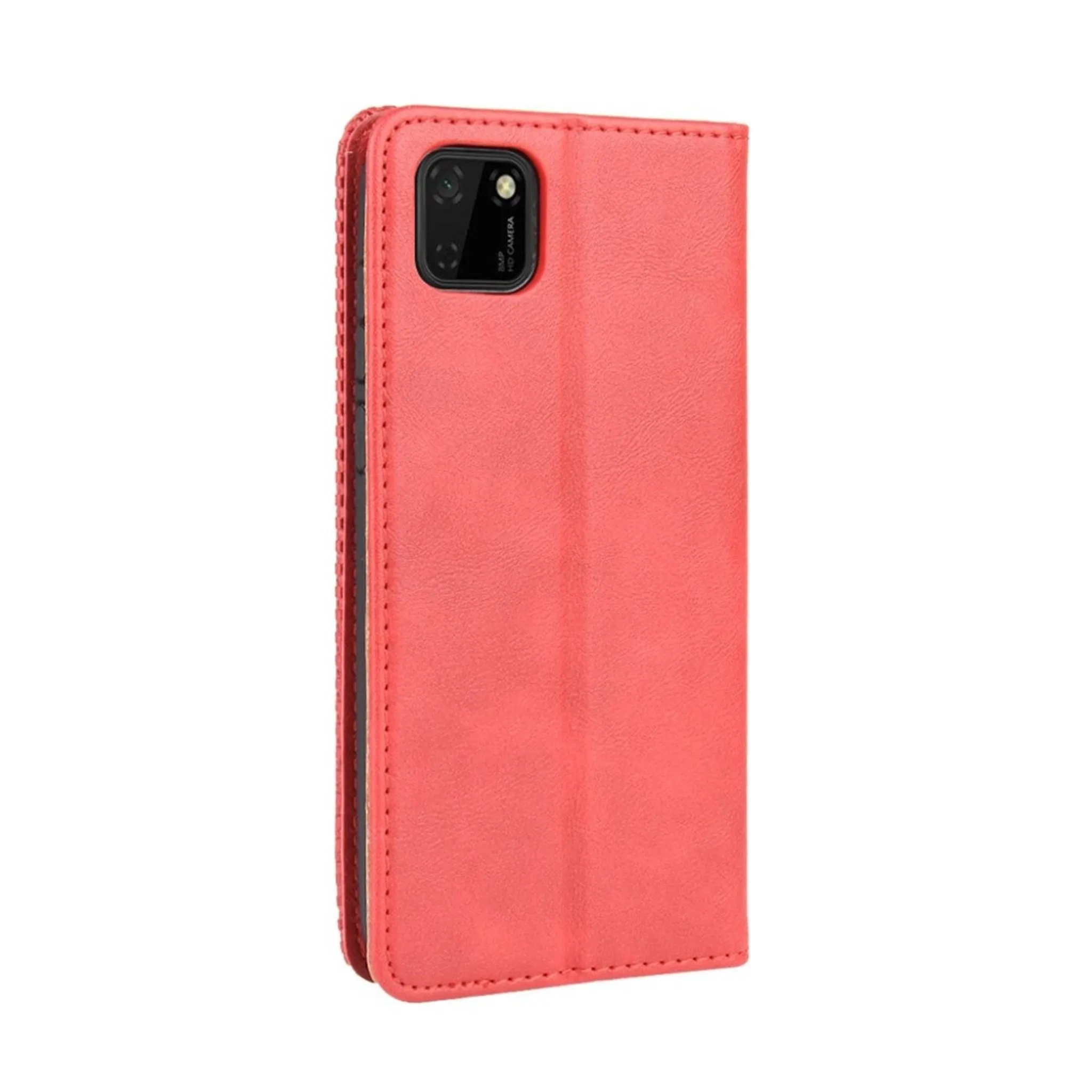 Bofink Vintage Huawei Y5p / Honor 9S leather case - Red