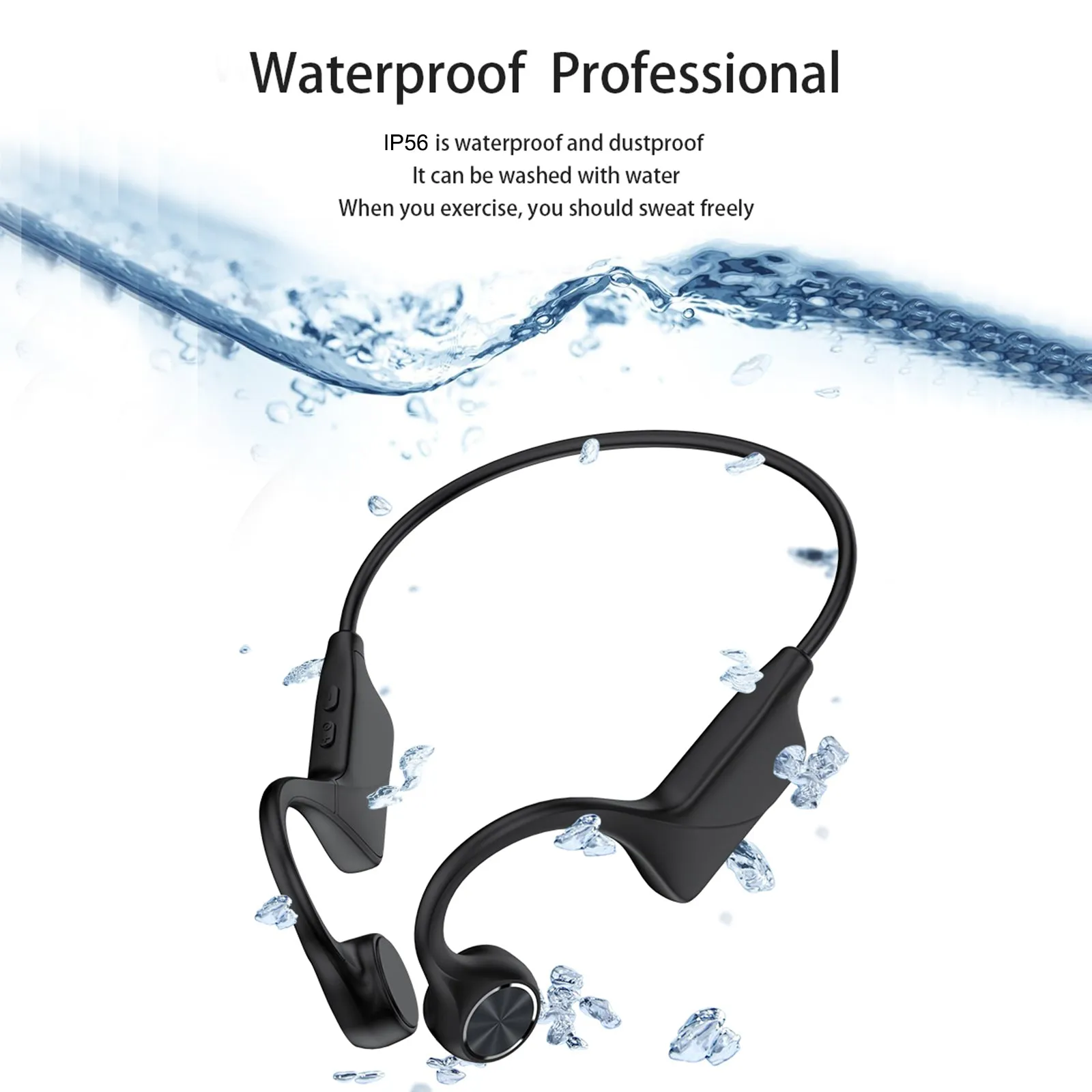 Bone Conduction Headphones - Wireless BT5.0