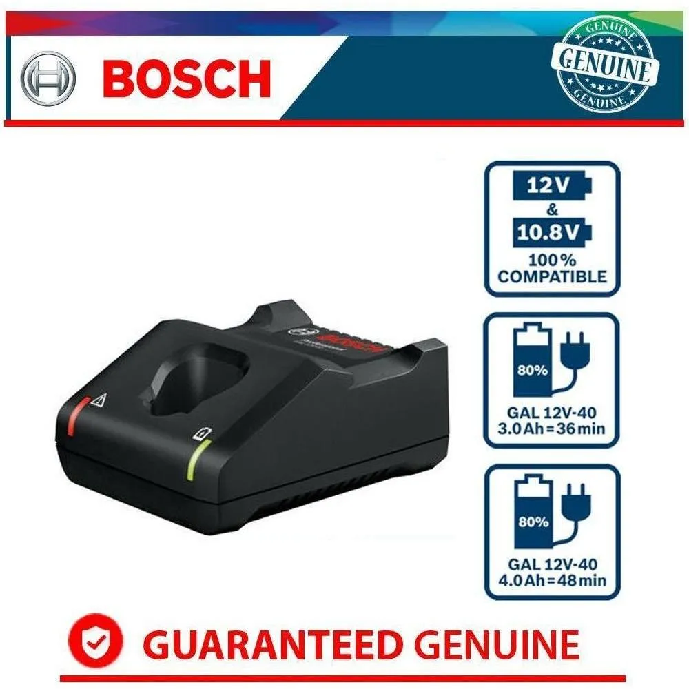 Bosch GAL 12V-40 Rapid Fast Battery Charger