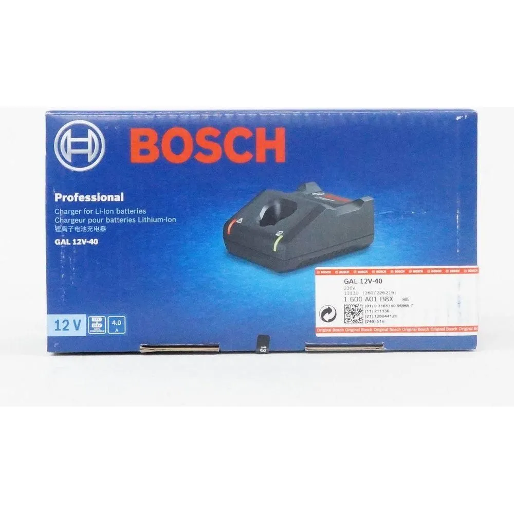 Bosch GAL 12V-40 Rapid Fast Battery Charger