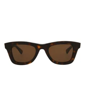 Bottega Veneta Rectangle-Frame Acetate Sunglasses, style # BV1147S-30013197002