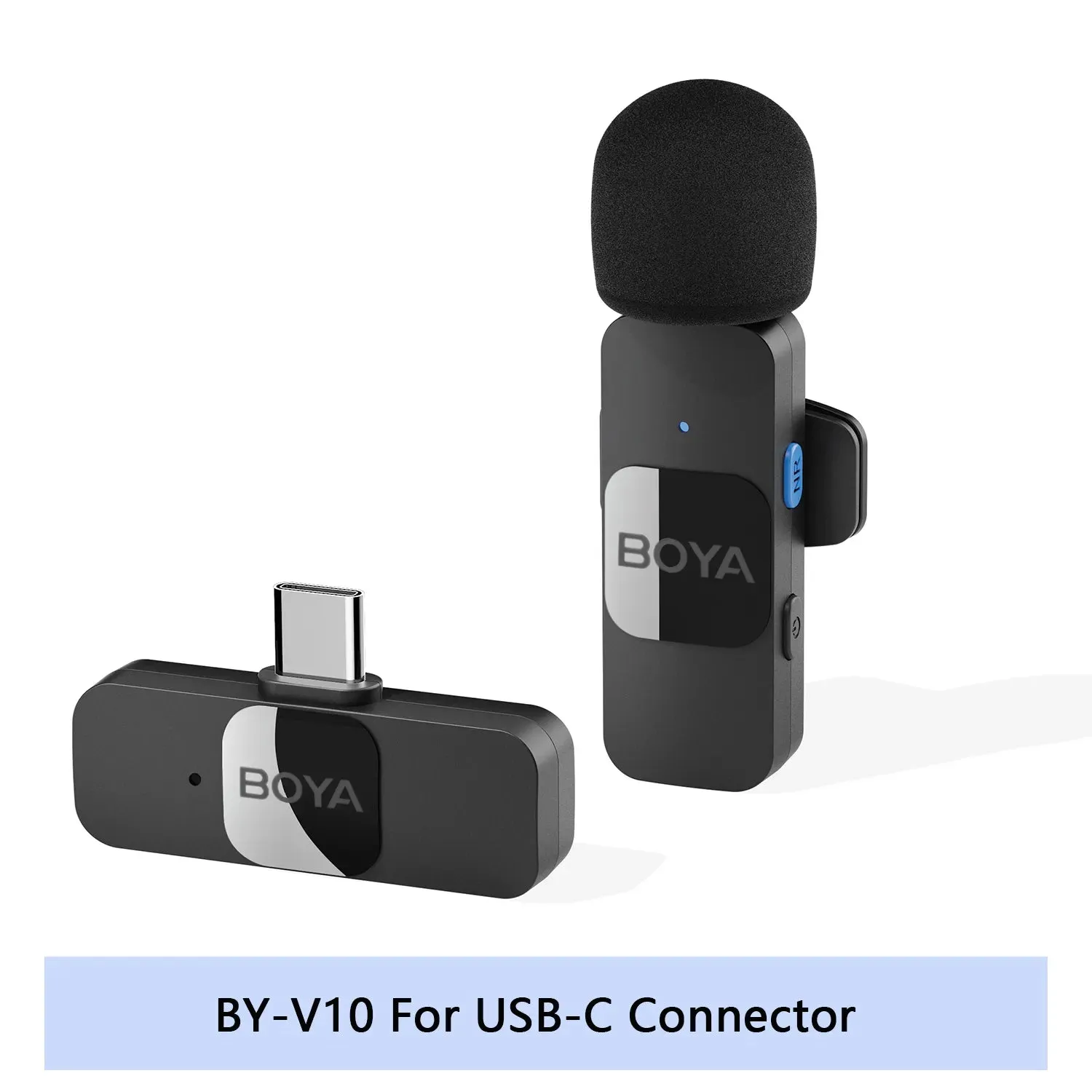 Boya Wireless Microphone | Professional BOYA BY-V Mini for iPhone iPad