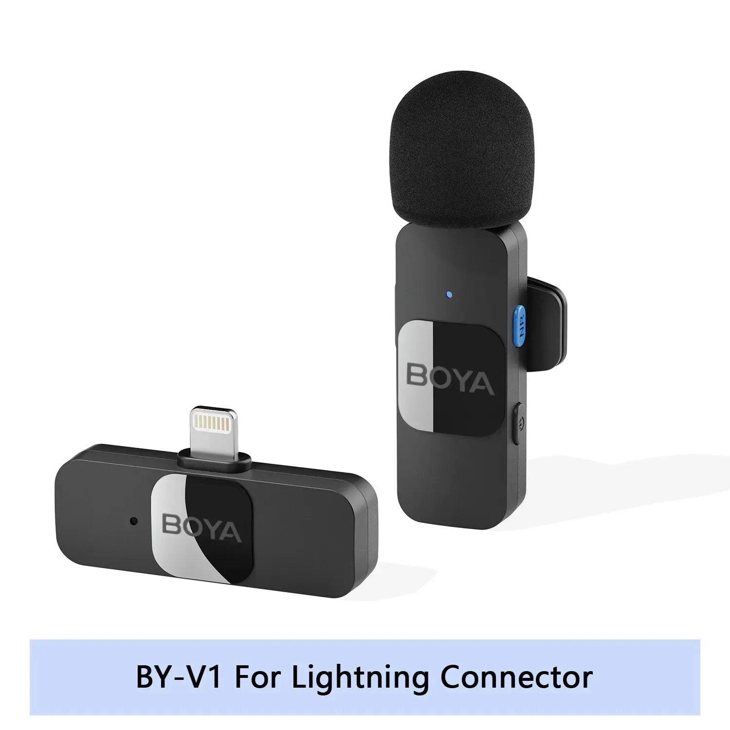 Boya Wireless Microphone | Professional BOYA BY-V Mini for iPhone iPad