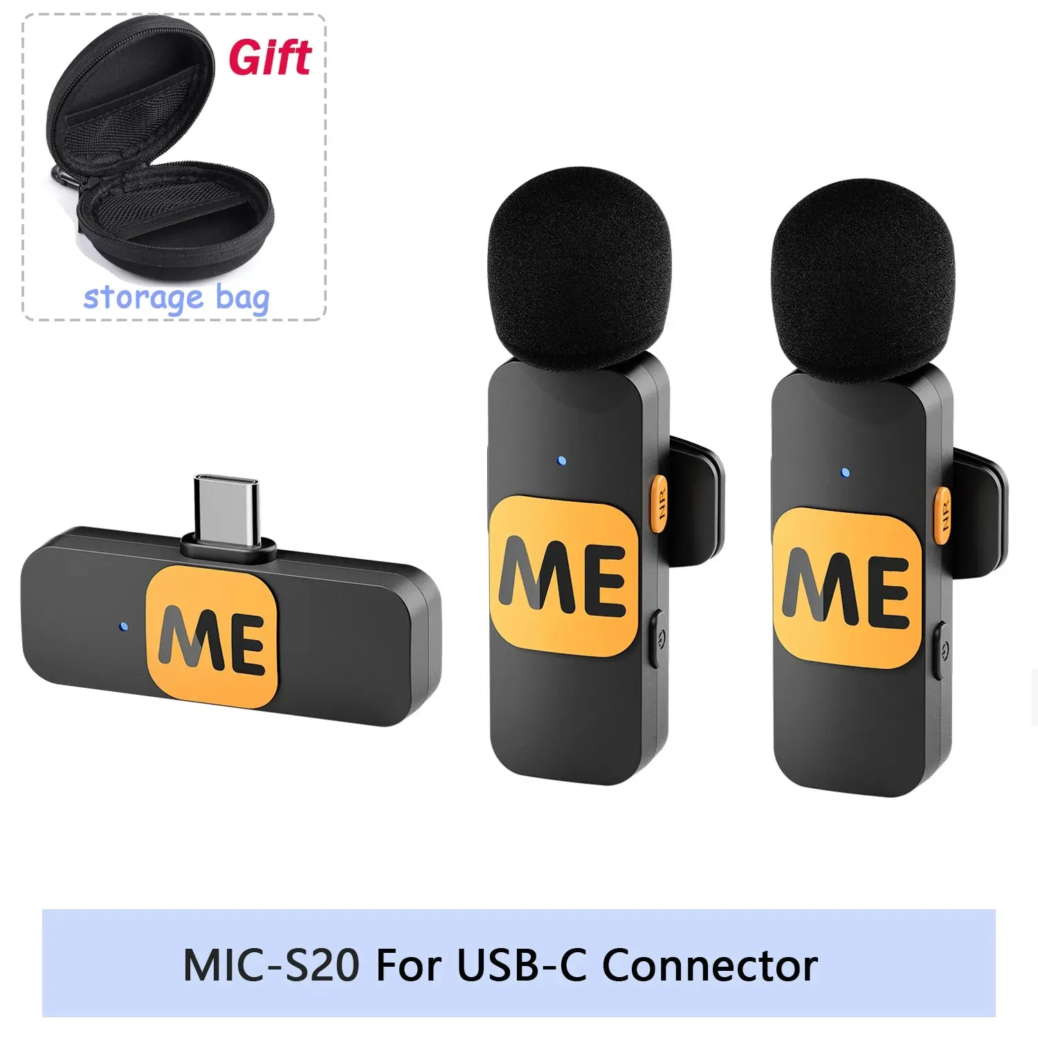 Boya Wireless Microphone | Professional BOYA BY-V Mini for iPhone iPad