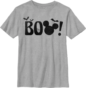 Boys Youth Mickey Mouse Boo Disney Shirt