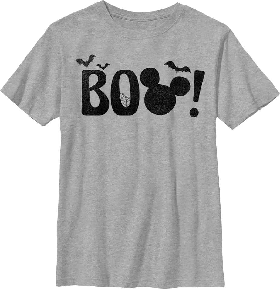 Boys Youth Mickey Mouse Boo Disney Shirt