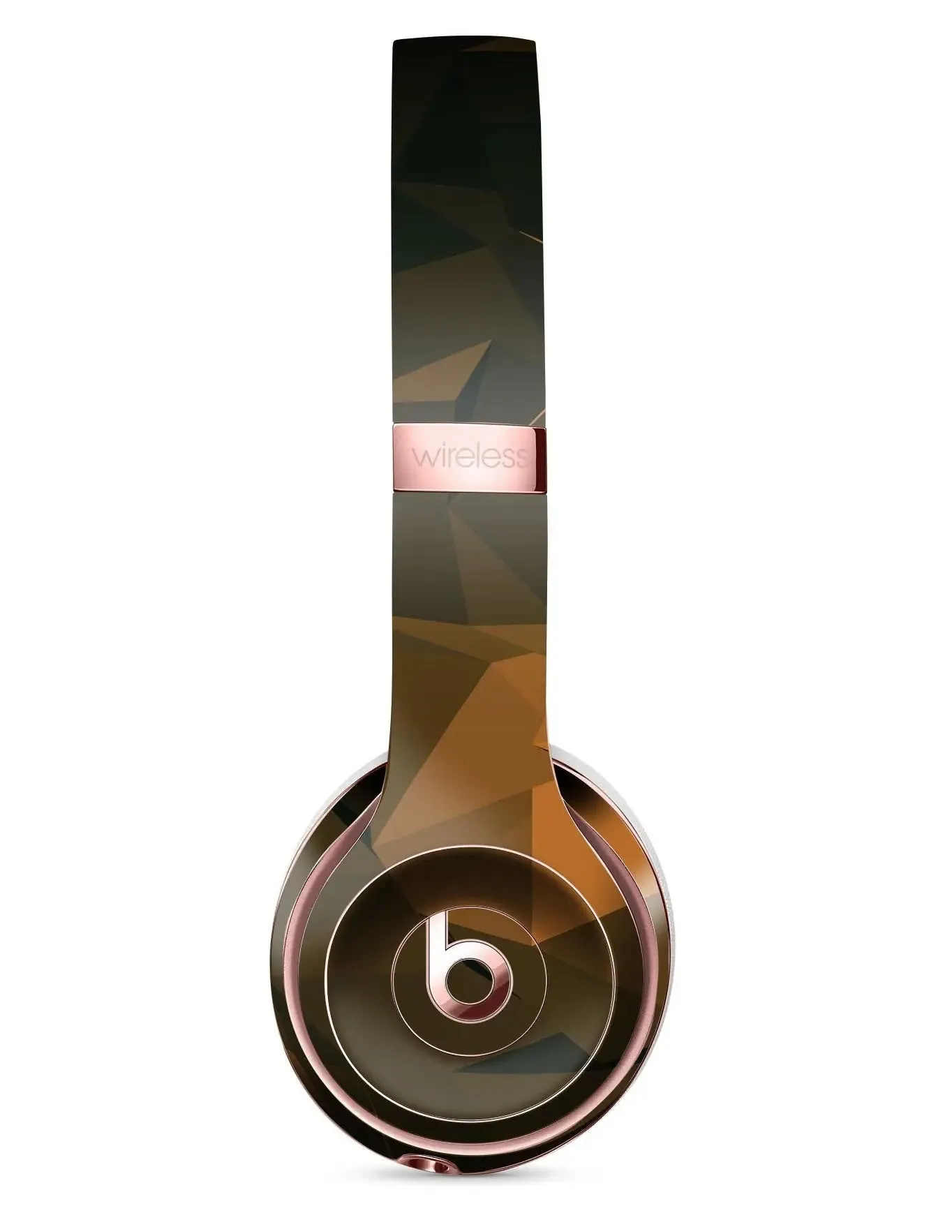 Brown and Orange Abstract Shapes Full-Body Skin Kit for the Beats -Beats full-body skin kit