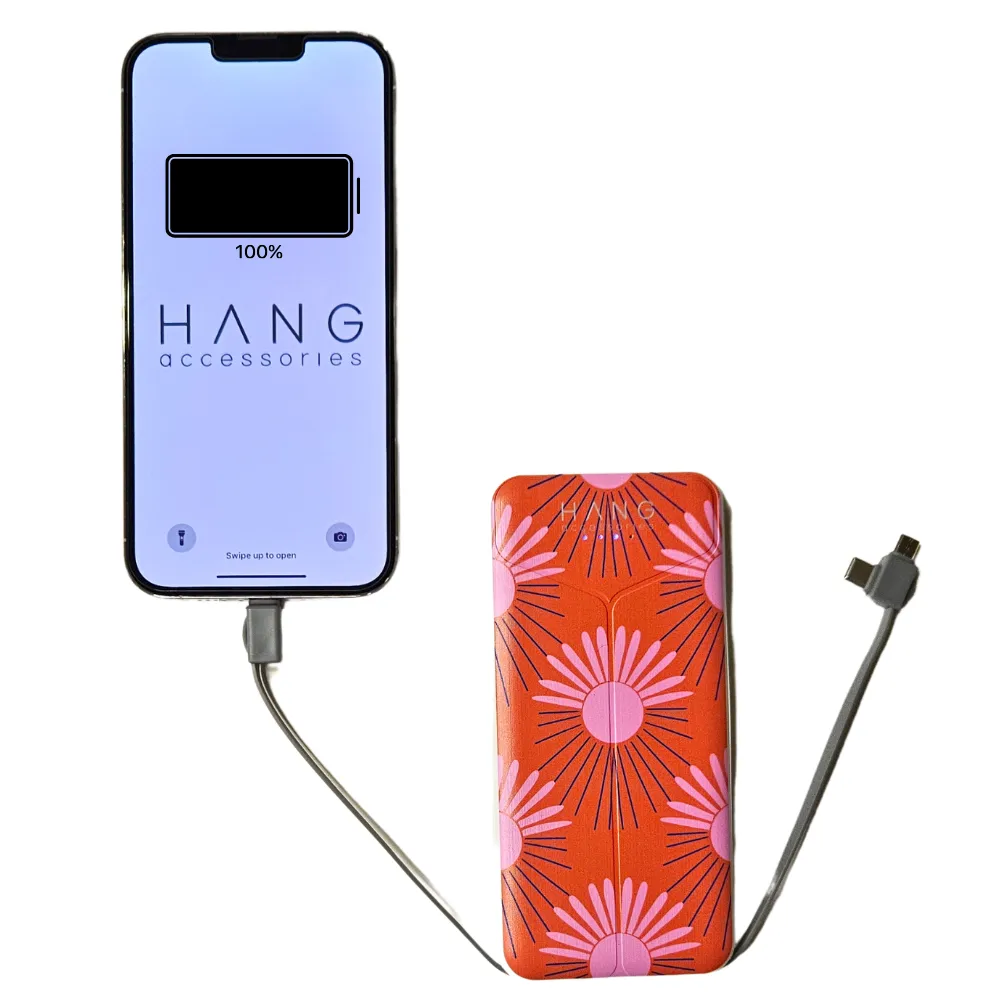 Burning Sun Portable Phone Charging Bank