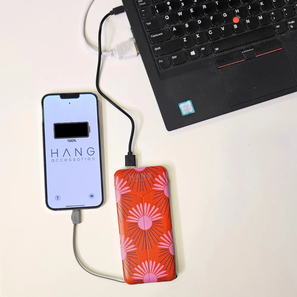 Burning Sun Portable Phone Charging Bank