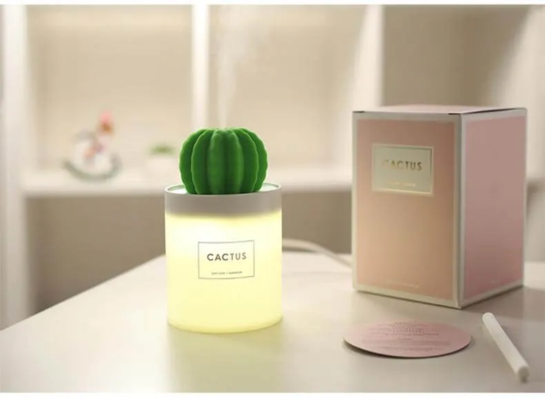 Cactus Ultrasonic Aromatherapy Humidifier