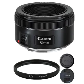 Canon EF 50mm f/1.8 STM Lens    49mm UV Filter