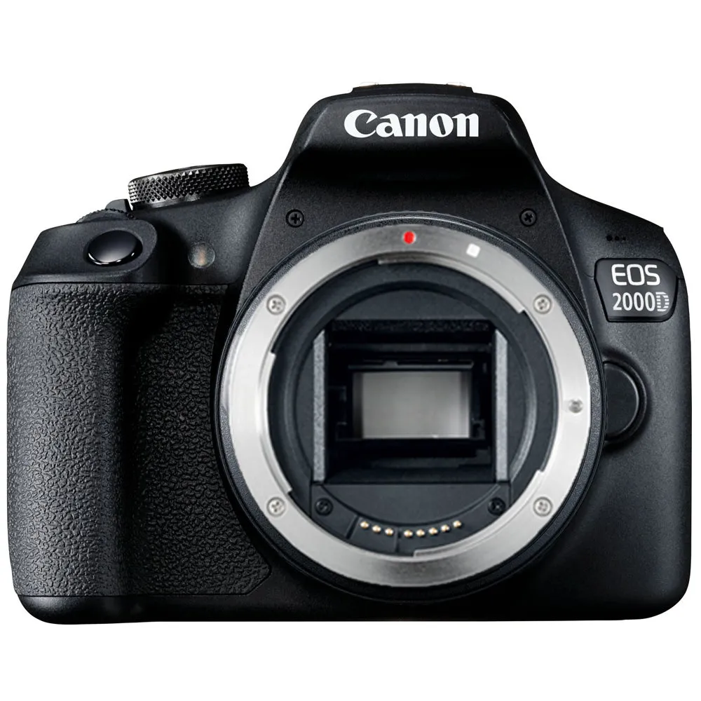 Canon EOS 2000D Digital SLR Camera   18-55mm Lens   EF 50mm f/1.8 STM Lens Kit