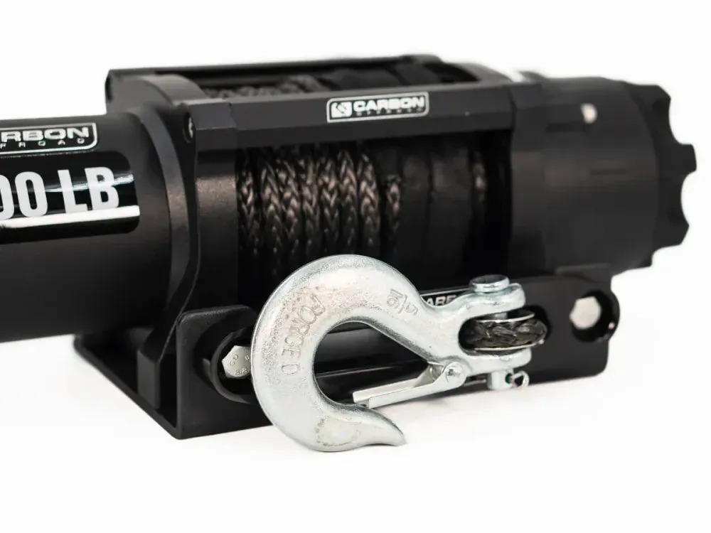 Carbon Offroad 6K Electric Winch with Synthetic Rope