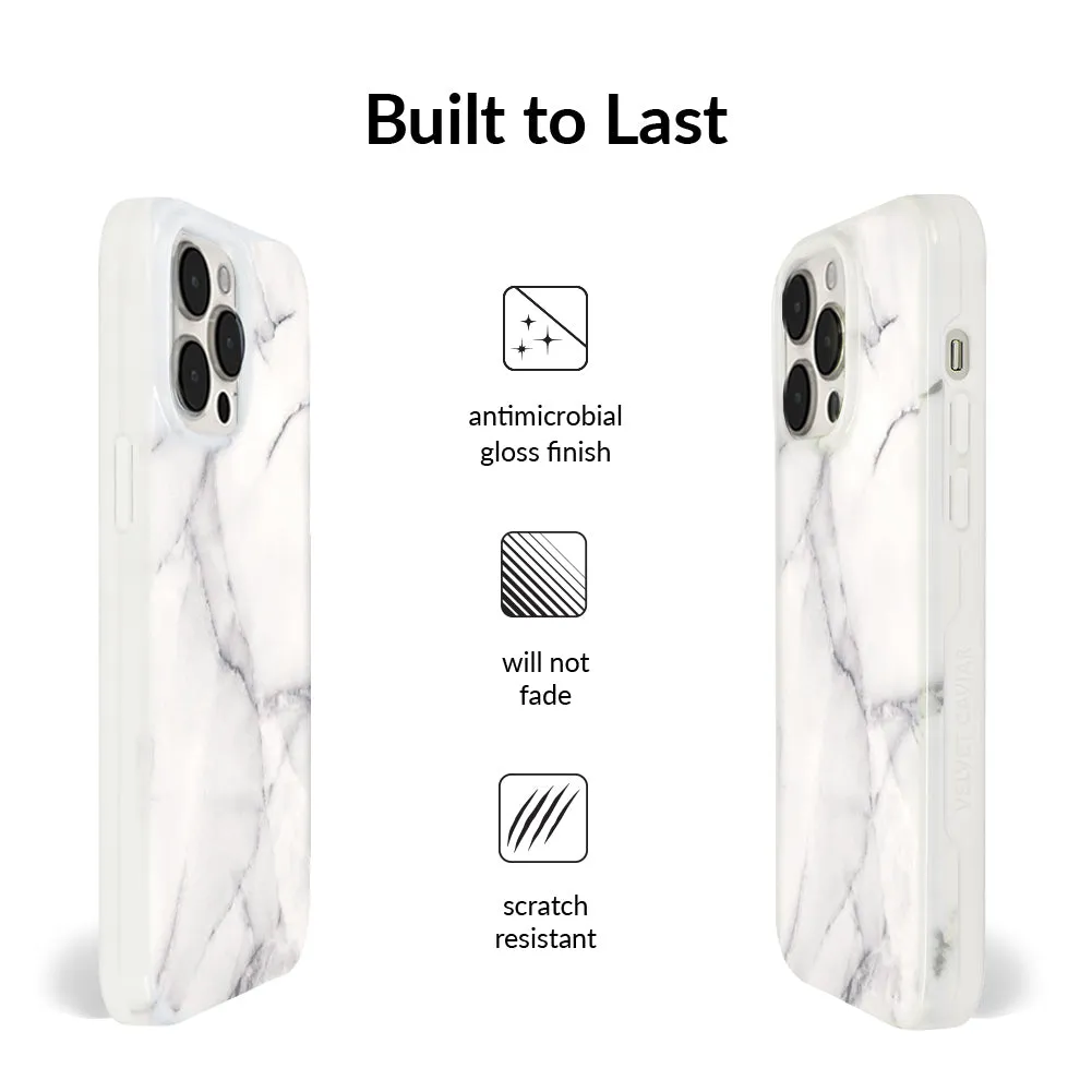 Carrara Marble iPhone Case