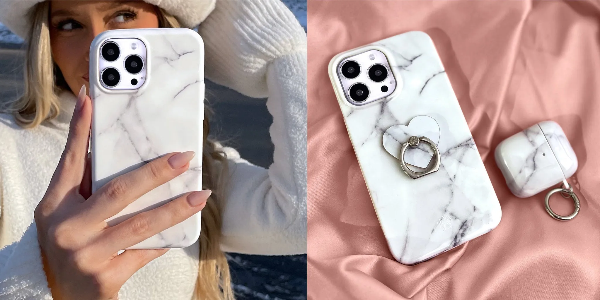 Carrara Marble iPhone Case