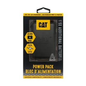 CAT Rugged 10000mAh Dual USB Power Bank