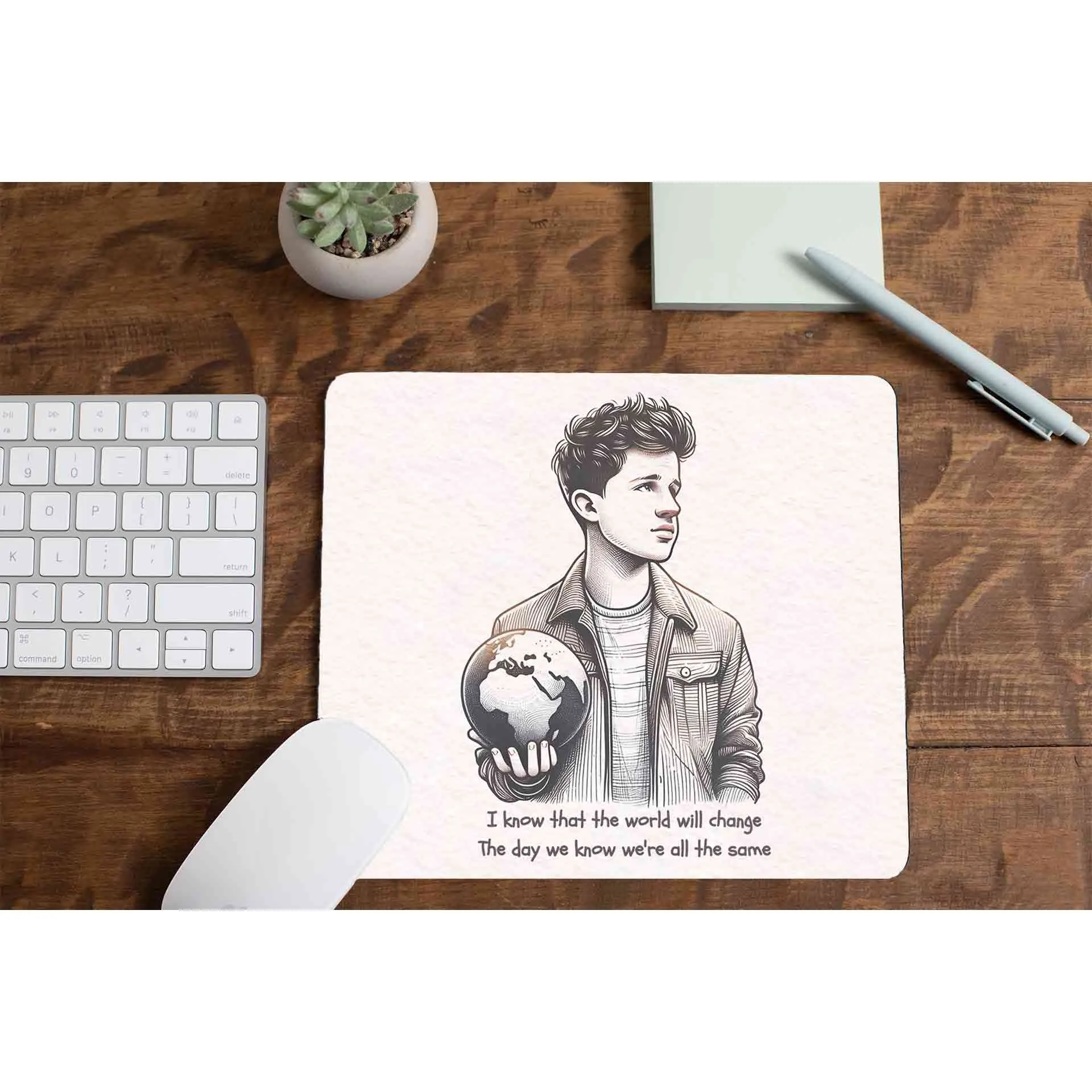 Charlie Puth Mousepad - Change