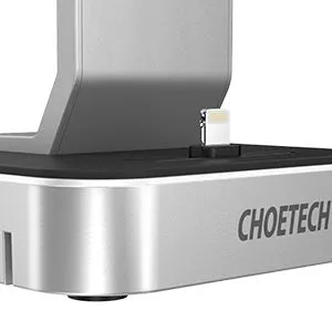 Choetech 4 in 1 MFI Wireless Charging Dock - Silver