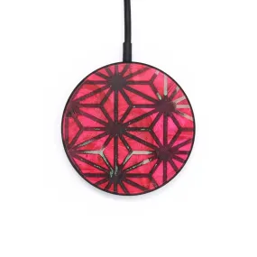 Circle Wood Resin Wireless Charger - Earl (Pattern, 705397)