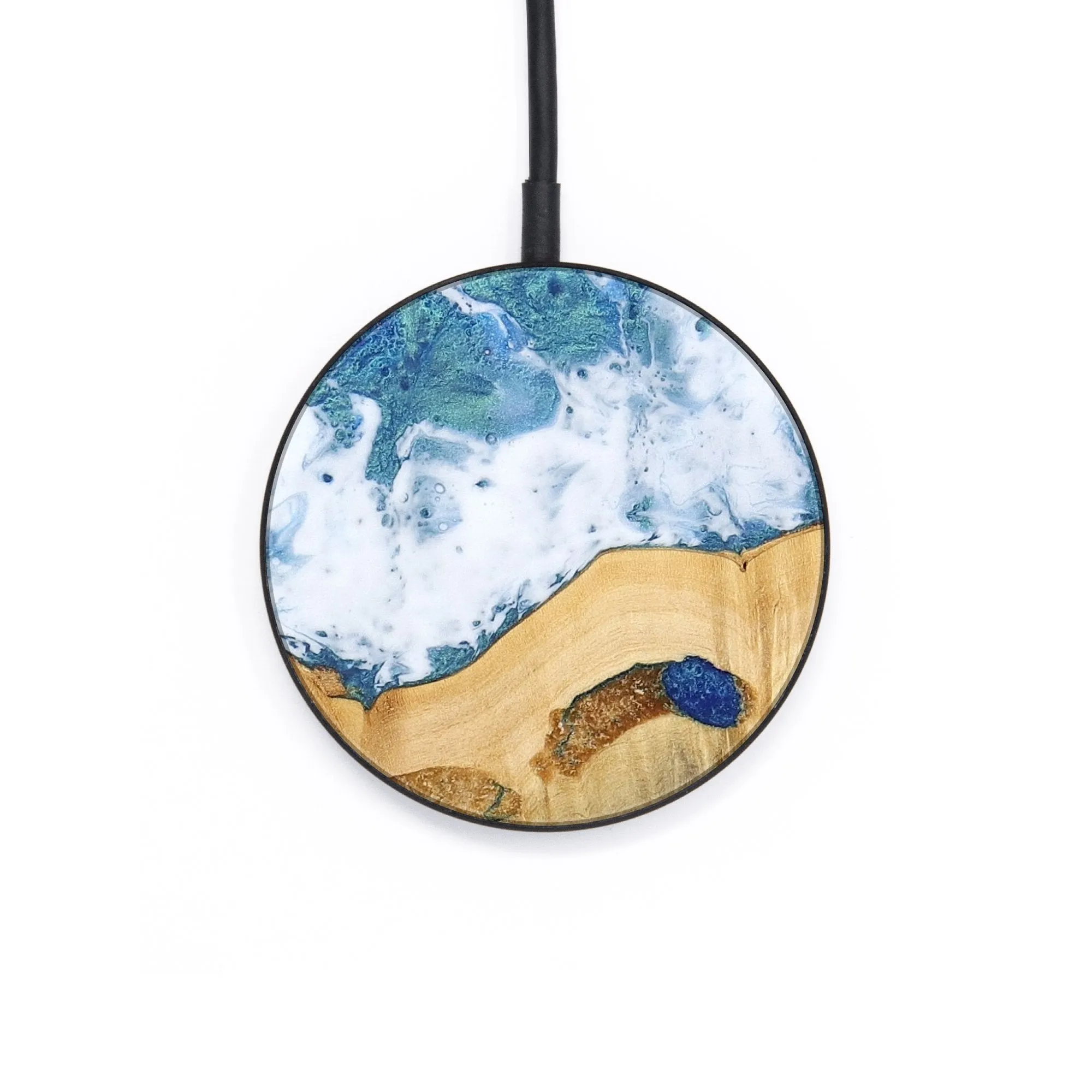 Circle Wood Wireless Charger - Yolanda (Coastal, 741459)