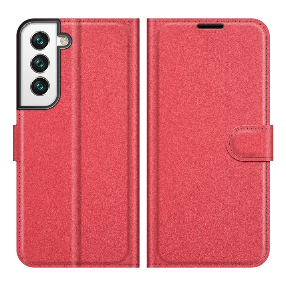 Classic Samsung Galaxy S22 Plus flip case - Red