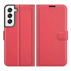 Classic Samsung Galaxy S22 Plus flip case - Red