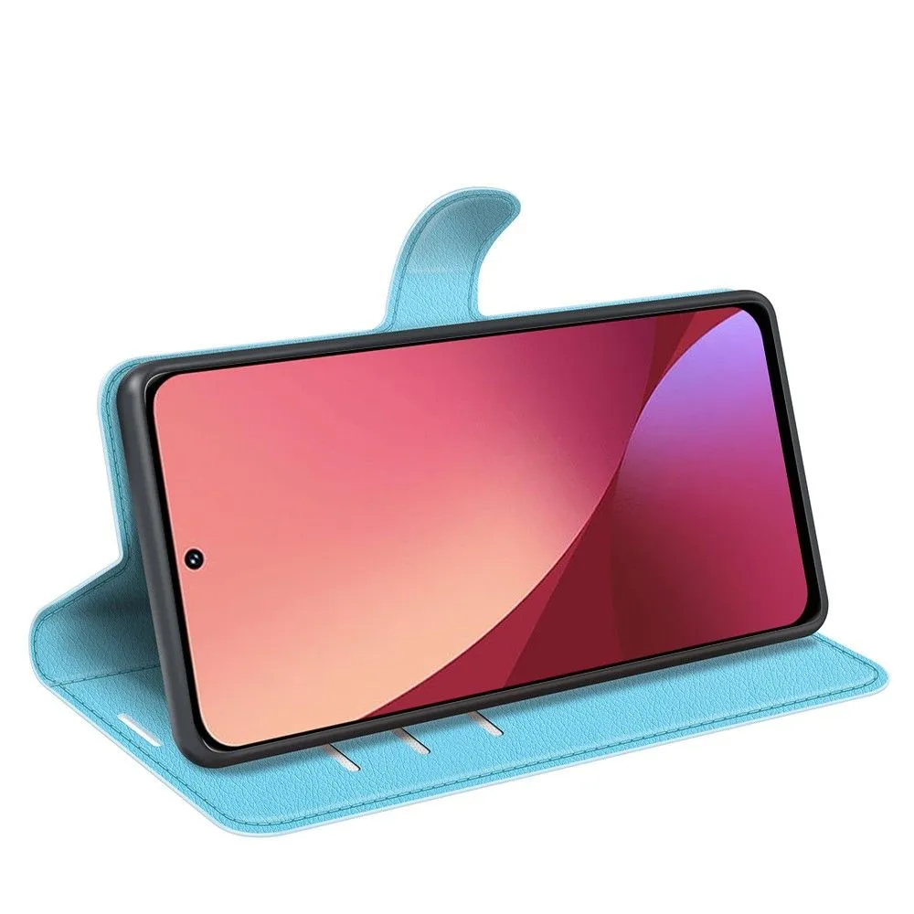 Classic Xiaomi 12 Lite flip case - Blue