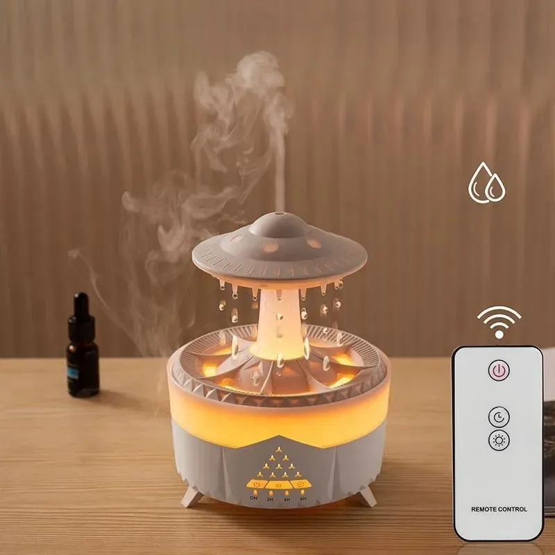 Cloud Surfing UFO Raindrop Humidifier