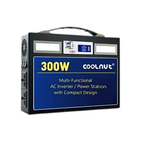 Compact Solar Power Station - 666Wh - 300Watt - 180000mAh