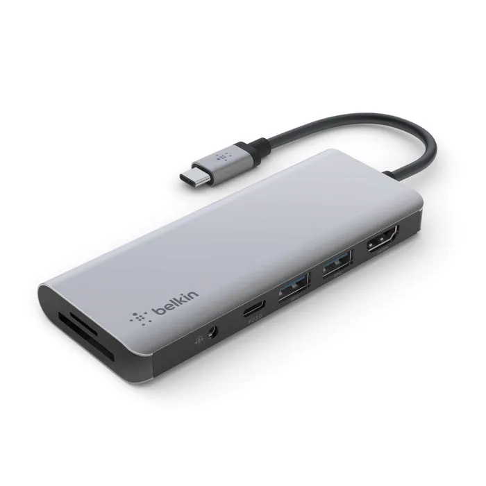 Connect USB-C 7-in-1 Multiport Hub Adapter